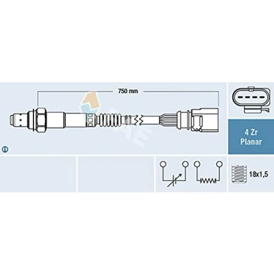 Afbeelding van Fae Lambda sonde 77910