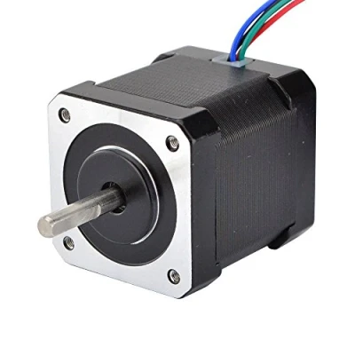 Afbeelding van STEPPERONLINE Stappenmotor Nema 17, tweepolig, 59 Ncm, 2 A, 42 x 48 mm, 4 draden met 1 m kabel en stekker voor 3D printers, CNC machine