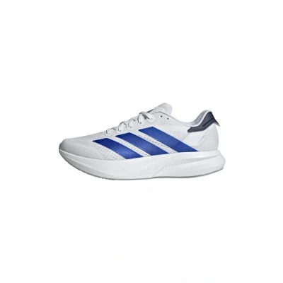 Afbeelding van adidas Performance Duramo Speed Hardloopschoenen voor op de weg, Heren, Maat: 45 1/3, Cloud white lucid blue dark Textiel/ synthetisch