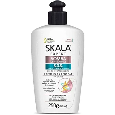 Afbeelding van SKALA Expert Kamcrème vitaminepomp 250 g 3 in 1 actie en hittebescherming tot 230 graden
