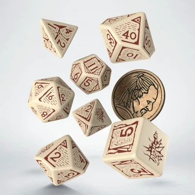 Afbeelding van The Witcher: Vesemir Old Wolf Dice Set