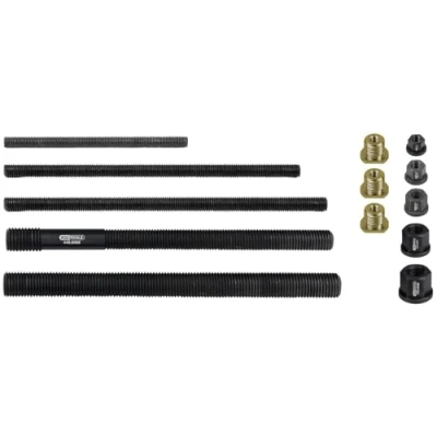 Afbeelding van KS Tools, Voertuig gereedschap, Trekstang, kraagmoer, adapterset, 13 stuks.