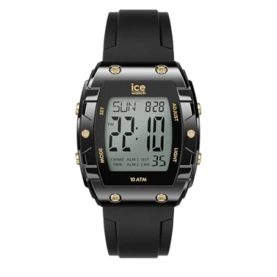 Afbeelding van ICE Watch digit boliday Black 024564 Horloge Siliconen Zwart Ø 40.5 mm