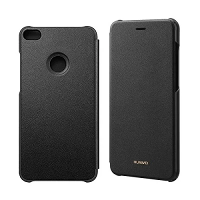 Image de Etui Flip Cover Huawei Noir pour P Smart
