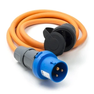 Afbeelding van CEE verloopkabel Brennenstuhl 1.5 meter (16A, 230V, IP44, Schuko naar mannelijk)