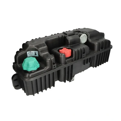 Afbeelding van NISSENS 996161 Expansievat 5L Met koelvloeistofpeilsensor deksel