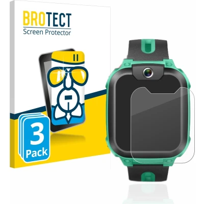 Afbeelding van BROTECT Screenprotector voor Imoo Watch Phone Z1 Folie Beschermfolie Beschermglas transparant (3 Stuks)