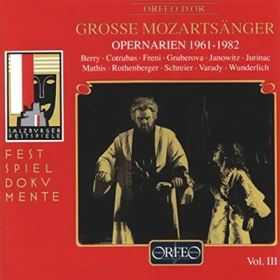 Afbeelding van Wiener Philharmoniker Mozart: Opernarien Vol. III 1961 1982 (CD)