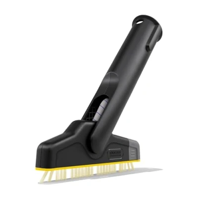 Image de Kärcher Brosse XXL pour joints, Accessoire Vapeur, Idéal le Nettoyage Joints de Salle bain et Cuisine
