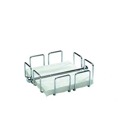 Image de APS WIRE Distributeur de serviettes Taille 19 x cm hauteur 6.5 plaqué chrome