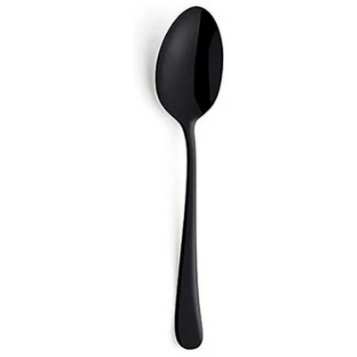 Afbeelding van Koffielepel Amefa 1410ATB000375 (12 pcs) Zwart Metaal 14,4 cm Stuks)