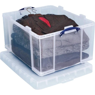Afbeelding van Really Useful Box Opbergdoos 145 Liter, Transparant