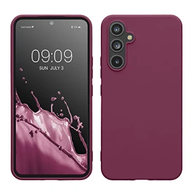 Afbeelding van kwmobile telefoonhoesje geschikt voor Samsung Galaxy A54 5G Hoesje smartphone Back cover in bordeaux violet