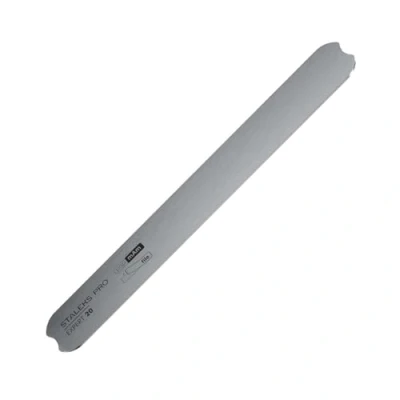 Afbeelding van Staleks Metal base EXPERT 20, voor rechte vervangbare nagelvijl, RVS, 162 x 19 mm