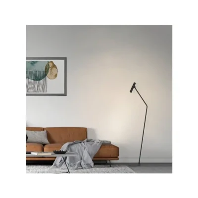 Afbeelding van EGLO Almudaina Vloerlamp LED 157 cm Zwart Staal