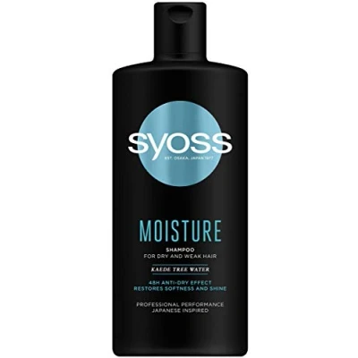 Afbeelding van Syoss Moisture Shampoo Moisturizing For Dry And Weak Hair