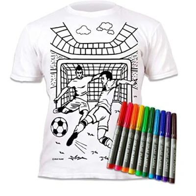 Afbeelding van Colour In T Shirts Football 5 6