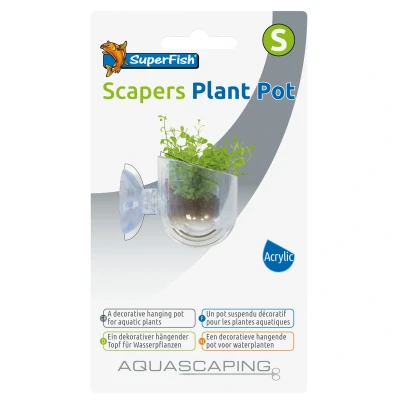 Afbeelding van Superfish Scapers Plant Pot Klein Aquarium Toebehoren 1 stuk