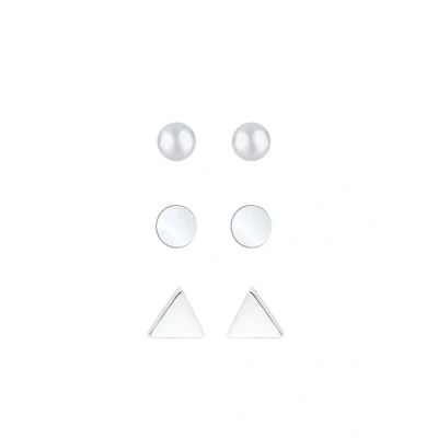 Afbeelding van Elli Oorbellen silvercoloured, Dames, Maat: One Size, Silver/coloured