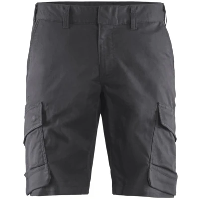 Afbeelding van Blaklader Industrie short met stretch 1446 1832 Medium Grijs/Zwart C50
