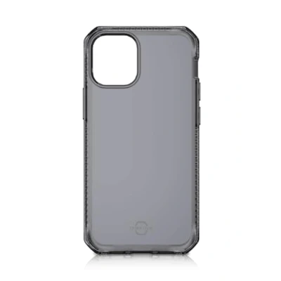 Image de Coque renforcée pour iPhone 13 Itskins Spectrum Clear Gris anthracite