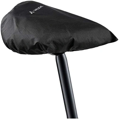 Afbeelding van VAUDE Raincover for Saddles Black Fietstas Accessoires Greenshape