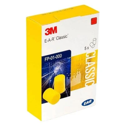 Afbeelding van 3M E A R FP 01 000 Classic oordop Geel 28dB (5pr) FP01000