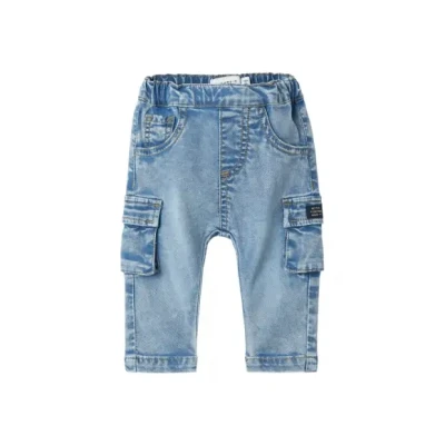 Afbeelding van Name it baby baggy cargo jeans maat 74