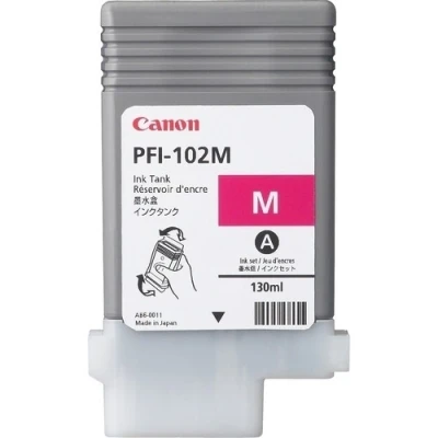 Image de CANON PFI102 Cartouche Magenta 0897B001 IMAGEPROGRAF 500 ; 510 600 605 610 700 710 720 LP
