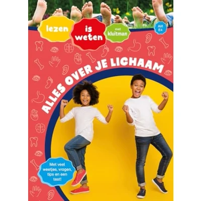 Afbeelding van Lezen is weten met Kluitman Alles over je lichaam