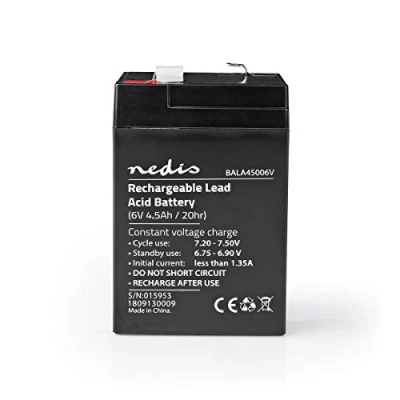 Afbeelding van Loodaccu Nedis (6 V, 4.500 mAh)