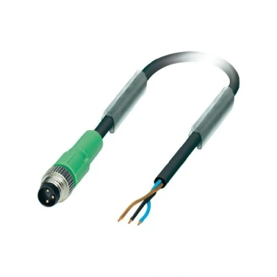 Afbeelding van Phoenix Contact 1681677 Sensor/actuator connector, geassembleerd M8 Aantal polen: 3 Stekker, recht 3.00 m 1 stuk(s)