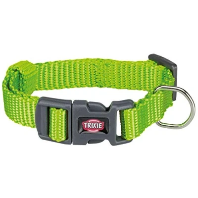 Afbeelding van Trixie halsband hond premium appelgroen (15 25X1 CM)