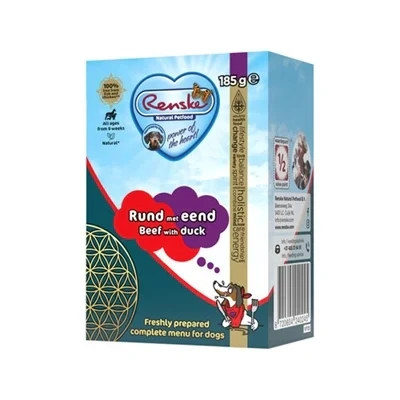 Afbeelding van Renske Vers Bereide Maaltijd Rund / Eend 24X185 GR