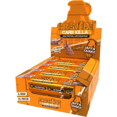 Afbeelding van Grenade Protein Bars 12repen Jaffa Quake