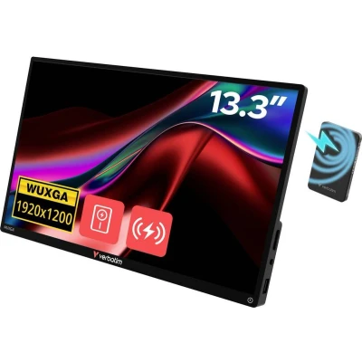 Afbeelding van Verbatim Portable Screen 13&quot;, Incl. Power Bank 5000mAh