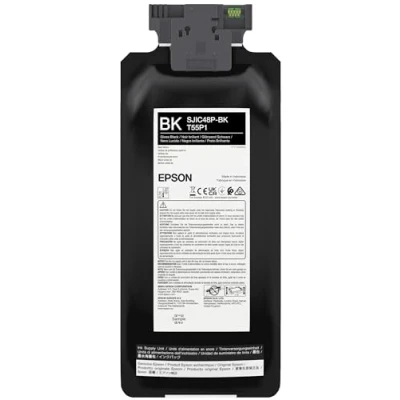 Afbeelding van Epson SJIC48P BK inktcartridge 1 stuk(s) Origineel Zwart