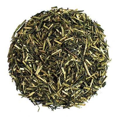Image de Moya Thé vert organique Kukicha 100 g du Japon Convient aux végétaliens et végétariens Parfait pour un cadeau