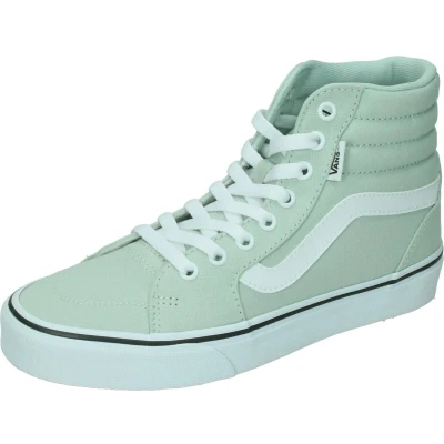 Afbeelding van Vans Filmore Hi Sneakers voor dames, Bleek aqua canvas