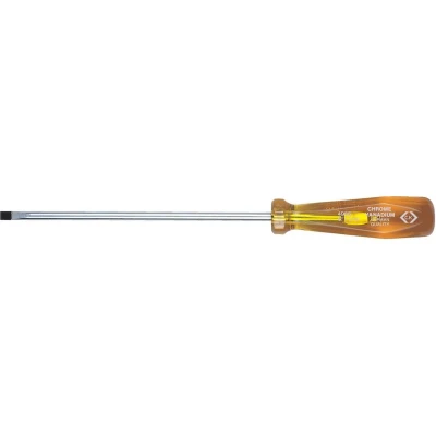 Afbeelding van C.K Elektronica Platte schroevendraaier Kopbreedte: 4 mm Koplengte: 100 DIN 5264, ISO 2380 2