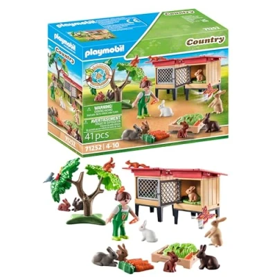 Image de Playmobil Country 71252 Enfant avec enclos et lapins