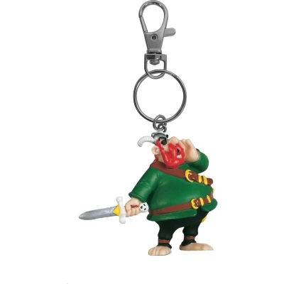Afbeelding van Plastoy Astérix Sleutelhanger Piraat Roodbaard