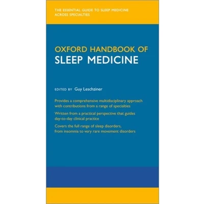Afbeelding van Oxford Medical Handbooks Handbook of Sleep Medicine