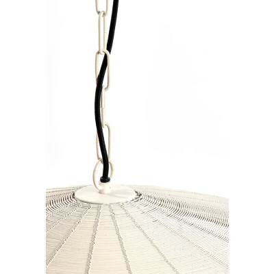 Afbeelding van Light &amp; Living Hanglamp BAHOTO Ø40x18cm Wit