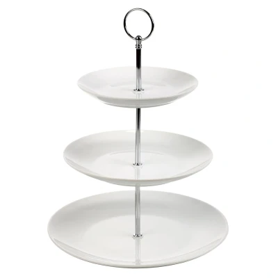Afbeelding van Etagere 3 laags Porselein