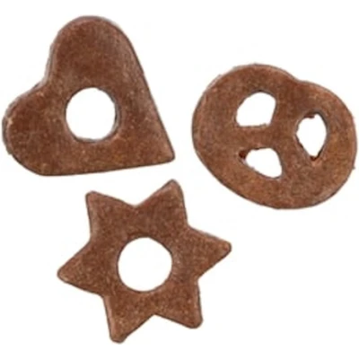 Afbeelding van TRIXIE XMAS HART STER PRETZEL KIP KIPPENLEVER 120 GR