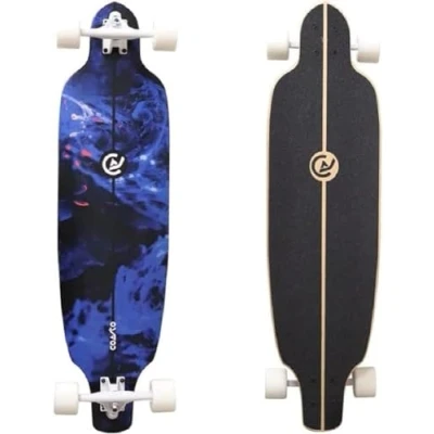 Afbeelding van Coasto Agat 38&quot; Longboard 91x23 CM Hoogwaardige esdoornhout ABEC 9 lagers 70 mm 75A wielen Praktische ritten // Freeride Touring Carving
