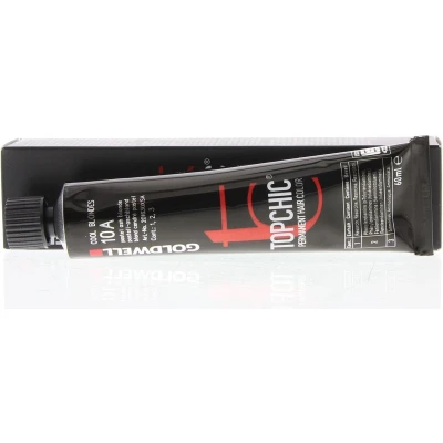 Afbeelding van Goldwell Topchic Haarverf @ Naturals 60ml 6/NN@CV donkerblond extra cool violet