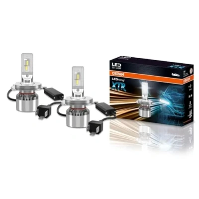 Image de OSRAM LEDriving XTR, ≜H4 lampes de phare, H4 LED, lumière LED blanc froid, tout terrain uniquement, 64193DWXTR, boîte pliante (2 lampes)