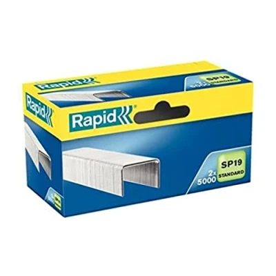 Afbeelding van Rexel Staples Stand.SP19/6 mm, G, 2 x 5000 stuks